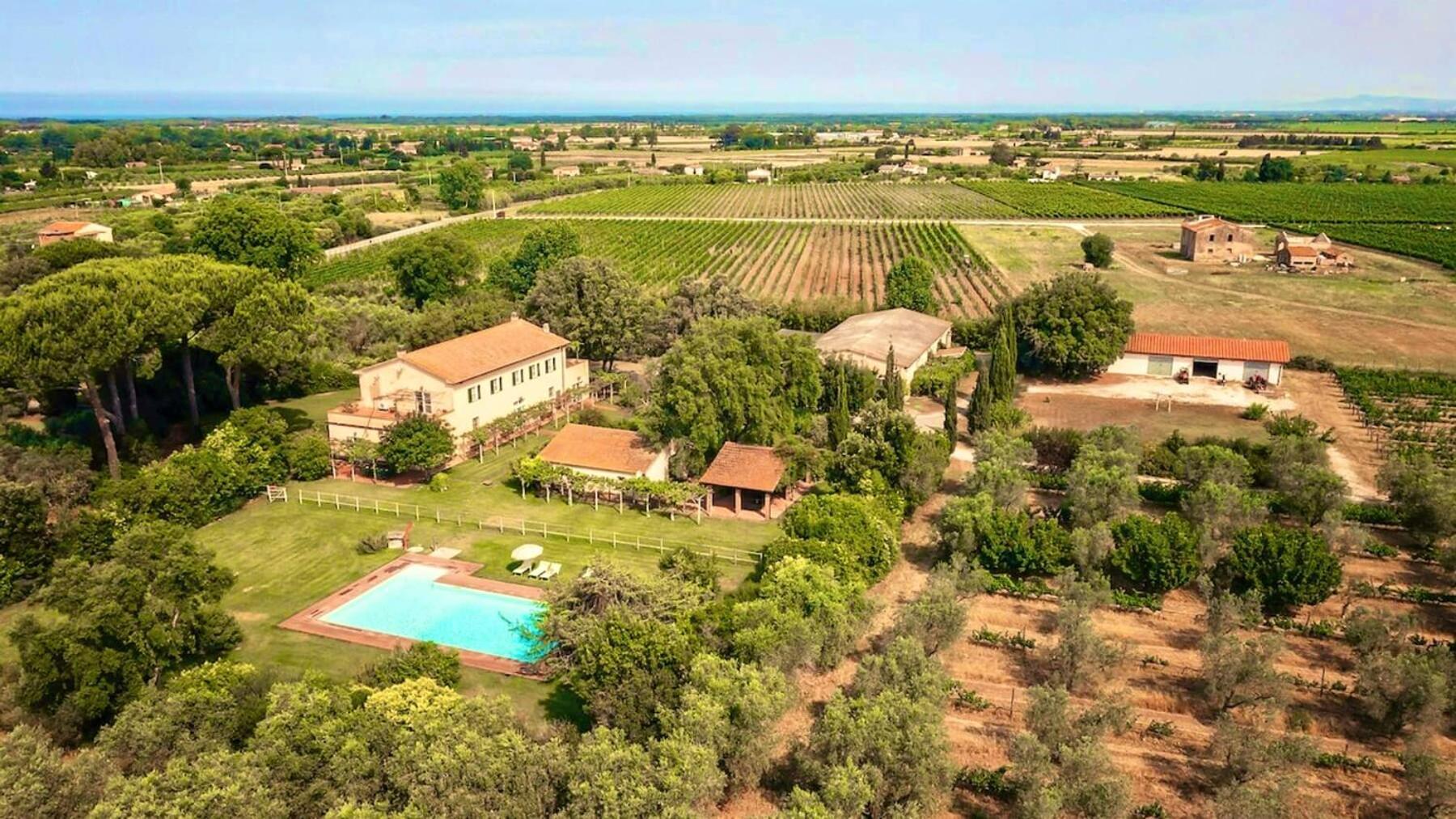 Bb Villa Bolgheri Mare Доноратико Экстерьер фото